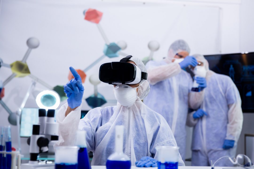 Profissionais do Laboratório